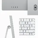 Apple Desktop 24-inch iMac with 4.5K Retina Display (Silver) MQRK3PP/A