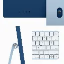 Apple Desktop 24-inch iMac with 4.5K Retina Display (Blue) MQRR3PP/A