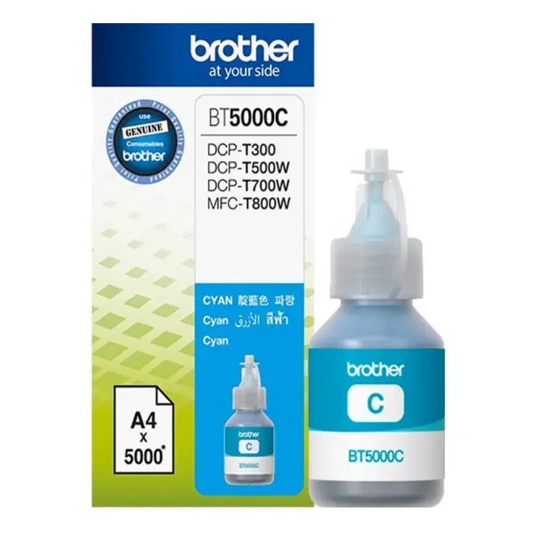 BROTHER Ink Bottle  BT5000C 5,000 Pages