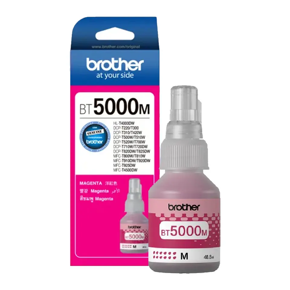 BROTHER Ink Bottle  BT5000M 5,000 Pages