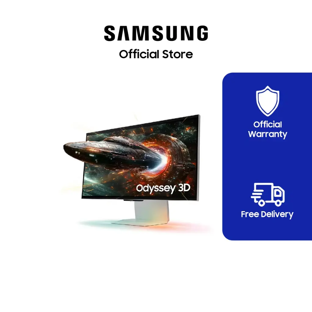 SAMSUNG 27" Odyssey 3D G90XF 4K 165Hz Gaming Monitor