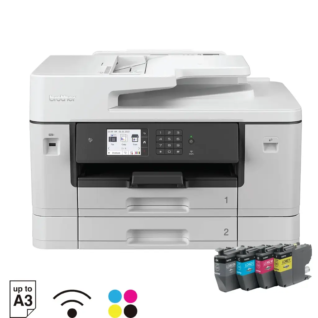 MFC-J3940DW 4-IN-1 Multi-Function Colour Inkjet Printer A3
