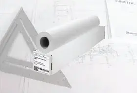 ALPS Natural Tracing Paper   (90gsm/76microns ) 24”x150ft) (610mm x 45.7m)2” core 