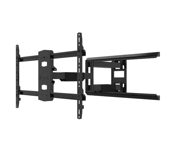 BTECH BT5227/B Twin Cantilever Arm Flat Screen Wall Mount with Tilt & Swivel  - 55" to 75"