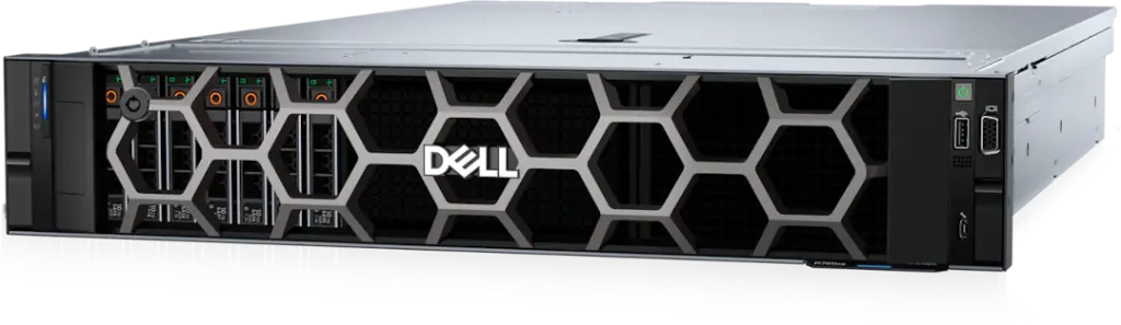 DELL PowerEdge R760xs 2.5" Chassis with up to 16 Hard Drives (SAS/SATA), PERC11 Intel Xeon Silver 4509Y 2.6G, 8C/16T, 16GT/s, 22.5M Cache, Turbo, HT (125W) DDR5-4400