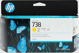 HP 738 130ml Yellow Designjet Ink Cartridge
