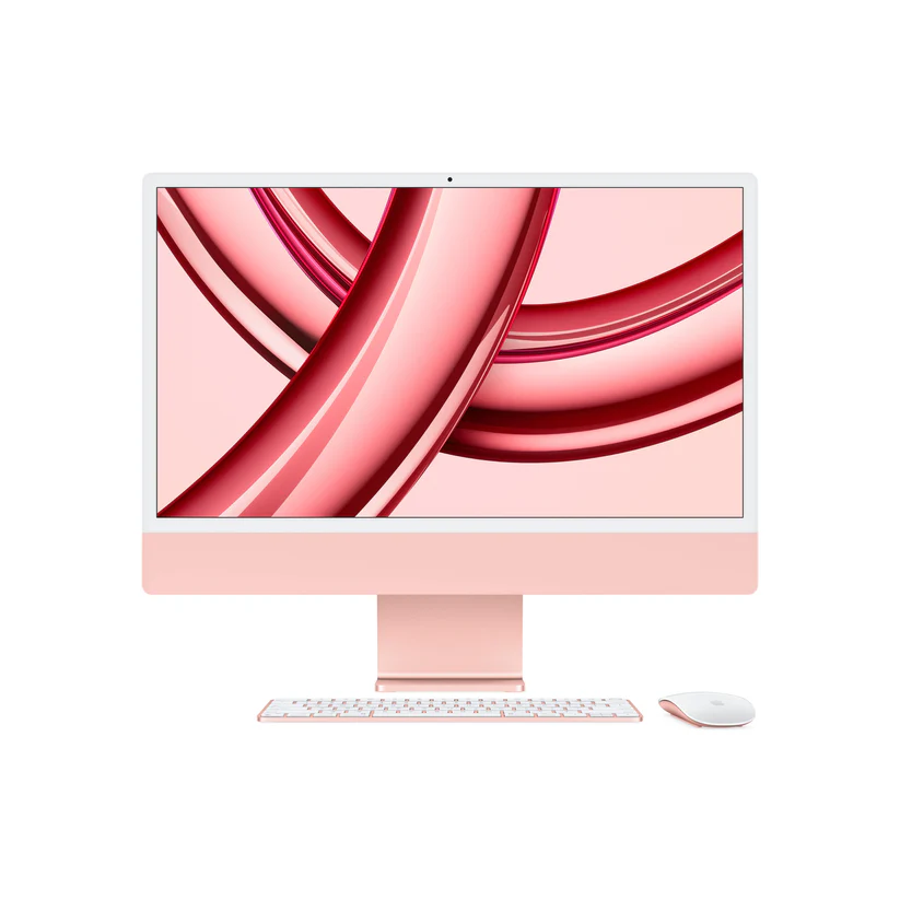 Apple Desktop 24-inch iMac with 4.5K Retina Display (Pink) MQRU3PP/A