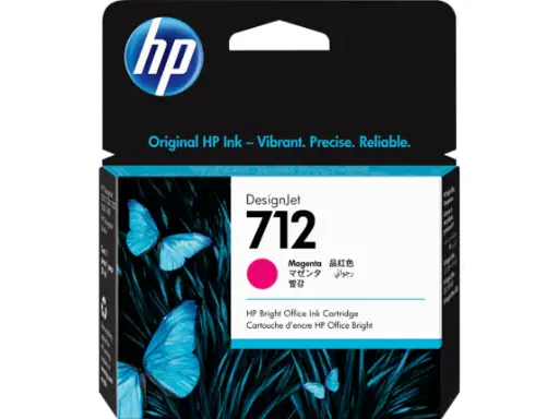 [3ED68A] HP 712 29-ml Magenta Ink Cartridge