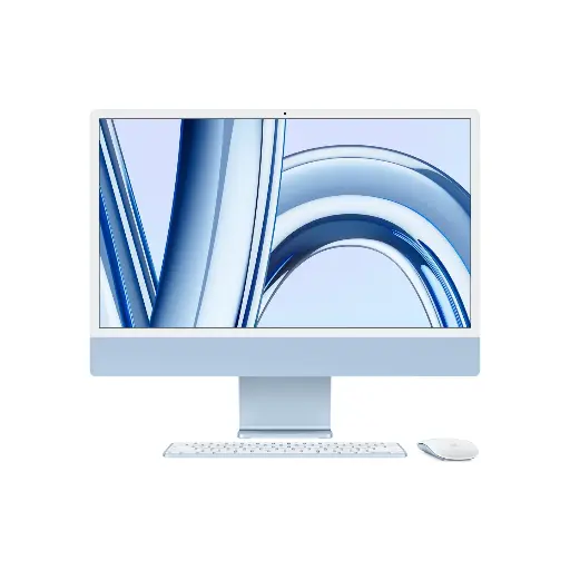 [MQRC3PP/A] Apple Desktop 24-inch iMac with 4.5K Retina Display (Blue)MQRC3PP/A