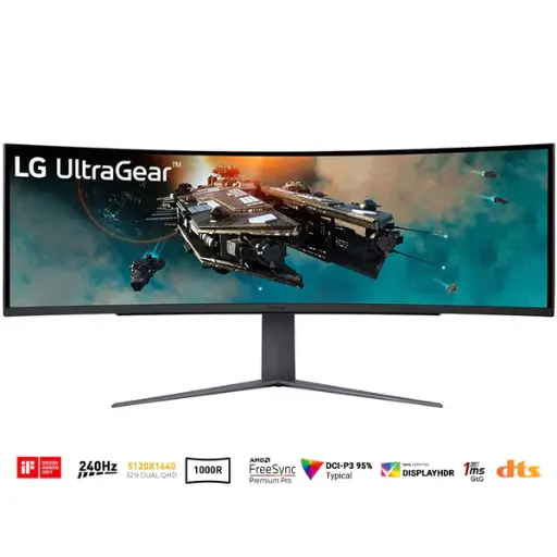 [49GR85DC-B] LG 49" Curved UltraGear™ DQHD 1ms 240Hz Monitor with VESA DisplayHDR™ 1000 (49GR85DC-B)